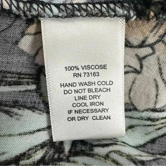 Cupio Blush Women’s Navy Tropical floral bird print Casual Summer Dress Size M - Picture 3 of 9